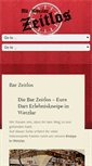 Mobile Screenshot of bar-zeitlos.de